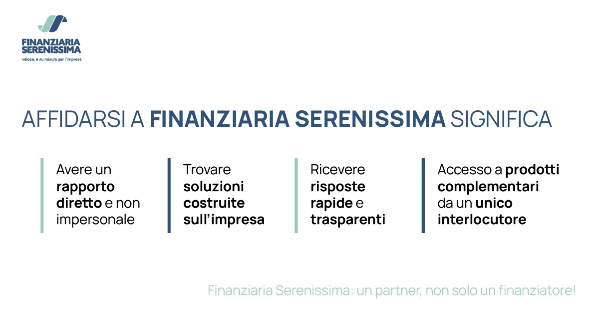 Finanziaria Serenissima: un partner, non solo un finanziatore - Finanziaria serenissima